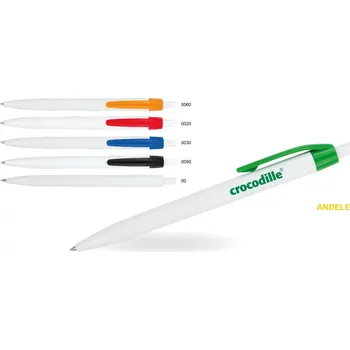 andele - bílá/červená