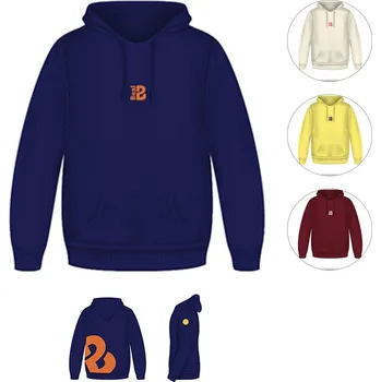 Pánská mikina Mikina s kapucí BEAL Hoodie Barva: yellow, Velikost: S, Kód produktu: BSW.S.Y