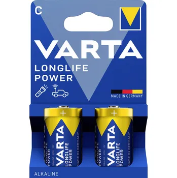 Článková baterie Varta VARTA Longlife Power C Blister 2 baterie malé mono C alkalicko-manganová 1.5 V 2 ks