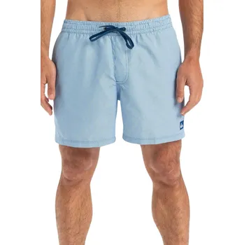 Pánské plavky koupací šortky Quiksilver Everyday Deluxe Volley 15 - BQV0/Nebulas Blue M