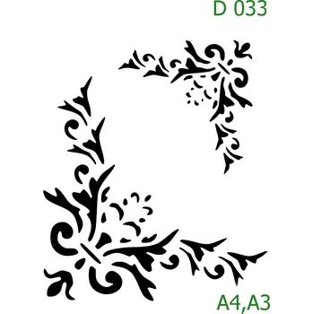 Šablona D 033 - A3 , Lepící fólie