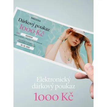 Dárkový potravinový koš Preciosa Elektronický dárkový poukaz na 1000 Kč