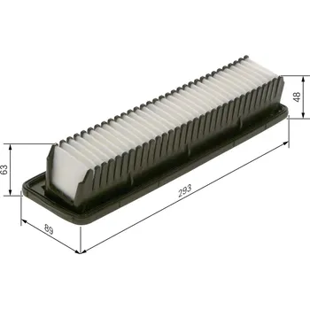 Vzduchový filtr Vzduchový filtr BOSCH F 026 400 416