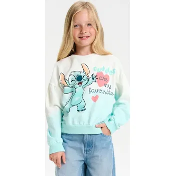 Dívčí mikina Sinsay - Mikina Stitch - vícebarevná - 373DU-MLC - 373DU-MLC-98