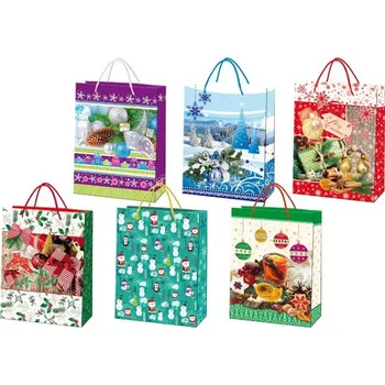 Dárková taška Taška XXL vánoční dárková mix