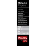 Metalický papír A4 130g - perleťový 50 listů