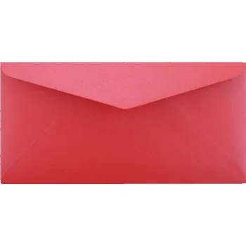 Obálka Barevná obálka metalické DL červená