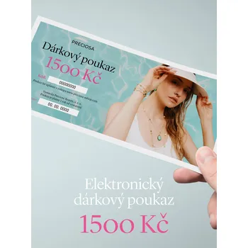 Dárkový potravinový koš Preciosa Elektronický dárkový poukaz na 1500 Kč