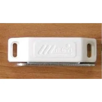 Dveřní kování Sklapka magnetická bílá větší MC 02A