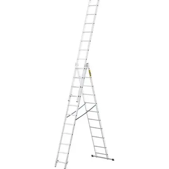 Žebřík Žebřík trojdílný univ. DRABEST 3 x 11 basic