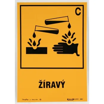 Samolepka - ŽÍRAVÝ