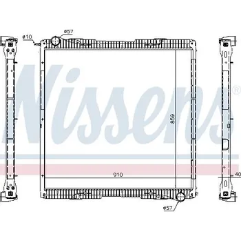 Auto-moto Chladič, chlazení motoru NISSENS 67292