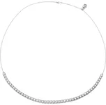 GRACE Silver Jewellery Stříbrný tenisový náhrdelník Adéla - zirkony, stříbro 925/1000 NH-SCN437/113 Stříbrná 47 cm