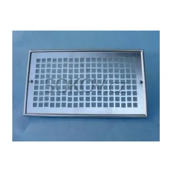 Větrací mřížka Mřížka hliníková průvětrníku 30 x 30 mm