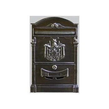 Poštovní schránka Schránka poštovní Jáchym antik měď 25,5x9x41cm