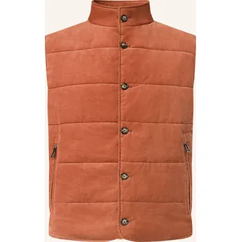 Pánská bunda Windsor. Pánská Prošívaná Vesta Erice Z Manšestru, tmavě...