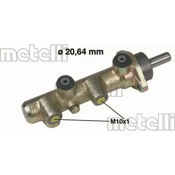 Brzdový válec Hlavní brzdový válec METELLI 05-0092