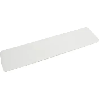 Výstražná páska Bílá korundová protiskluzová páska (pás) FLOMA Standard - 15 x 61 cm a tloušťka 0,7 mm, 80081047