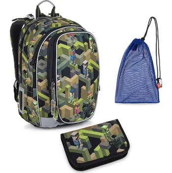 Školní batoh Sada pro školáka MIRA 20046 set medium