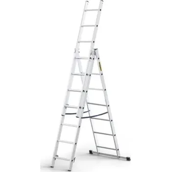 Žebřík Žebřík trojdílný univ. DRABEST 3 x 7 basic