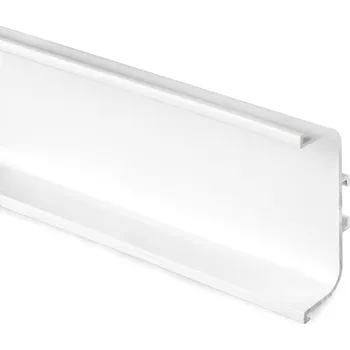 Nábytkové kování EMUCA Horizontální GOLA profil středový "C" profil 3,9 m bílá