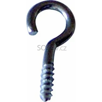 Nábytkové kování Očko se závitem vel. 25 otevřené lesklé