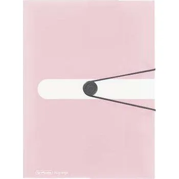 Archivační box Herlitz - Desky s gumou A4, růžové