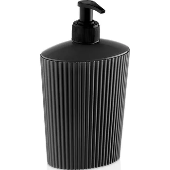 Dávkovač mýdla Dávkovač mýdla 0,5L vlnky černé/ bílé