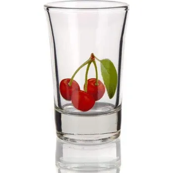 Sklenice Odlivka TORINO 40 ml A6 třešně sada 6 ks