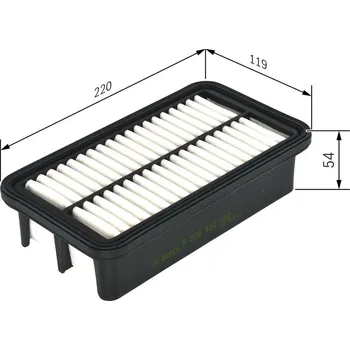 Vzduchový filtr Vzduchový filtr BOSCH F 026 400 169