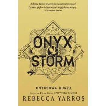 Onyx Storm. Onyksowa burza - Rebecca Yarros [PL] (2025, Brožovaná, Filia)