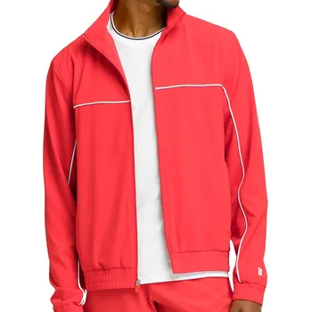 Pánská bunda Wilson M Team Woven Jacket Infrared Oblečení pánské: XL