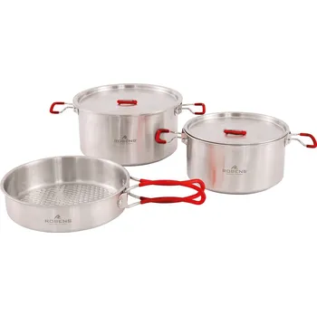 Sada nádobí ROBENS SIERRA STEEL COOK SET L Uni