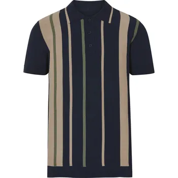 Pánská košile esmara® Pánské pletené polotriko (modrá, XL (56/58))