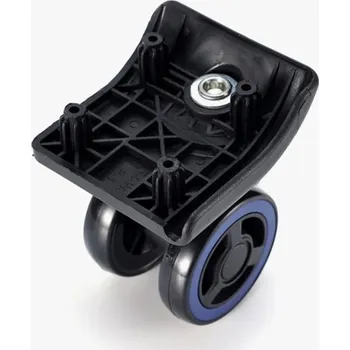 Příslušenství k zavazadlu Náhradní kolečka pro kufry - plast roh + modré 50x12mm (sada 4ks)