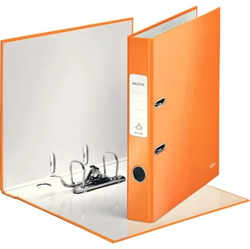 Pákový pořadač Leitz 180° WOW - 5 cm - oranžová metalická