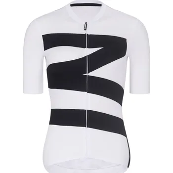 cyklistický dres RIVANELLE Cyklistický dres s krátkým rukávem - MISS VELOAIRE - bílá