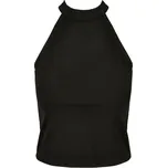 Build Your Brand Dámský top za krk - Černá | XS