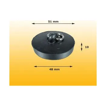 Zátka pro italské výlevky pr.51mm NNN černá
