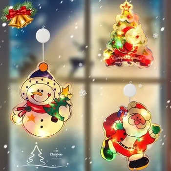 Vánoční dekorace Vánoční světla Herefun 3 ks