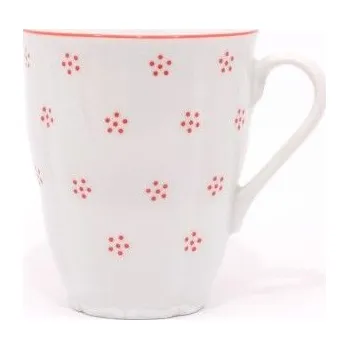 Hrnek VERONA 300 ml vtavný dekor X8988 Valbella červená