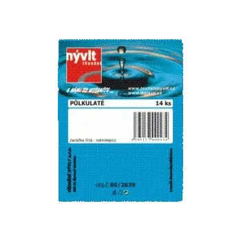 Těsnění do okna a dveří Doraz samolepící půlkulatý čirý sada 15 ks