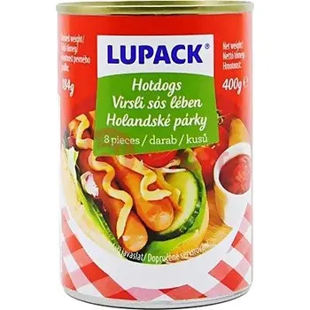 Holandské párky v plechu Lupack 400g