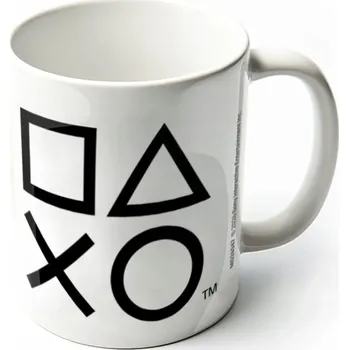 Paladone Hrnek Playstation Shapes(B&W) 330 ml