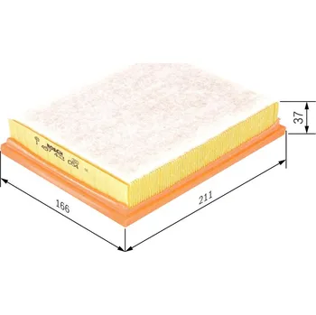 Filtr do auta Vzduchový filtr BOSCH 1 457 433 054