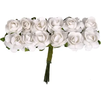 Svatební dekorace Kytička bílá