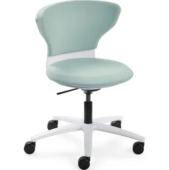 Jednací židle Sedus židle turn around tu-180 bílá TYP KOLEČEK: NA TVRDÝ POVRCH, POTAH SEDÁKU A OPĚRKY ZAD: 9AT_A60025 Atlantic Dark Grey