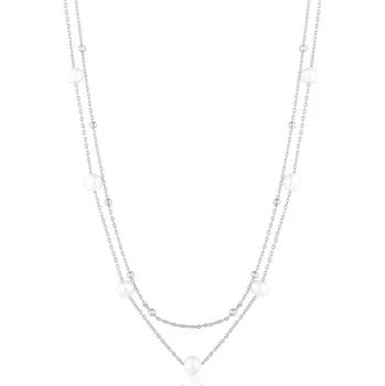 Náhrdelník Náhrdelník JVD SVLN0824SD2P145 stříbrný