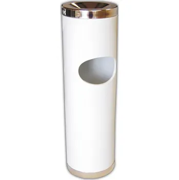 Popelník Stojanový popelník bílý