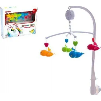 Kolotoč nad postýlku Kolotoč nad postýlku Ptáčci plast v krabici